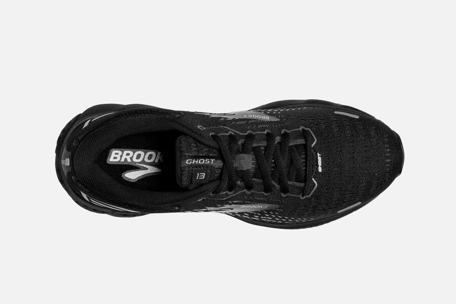 Brooks Running Shoes Womens Black - Ghost 13 Road - 8261-GMKXV